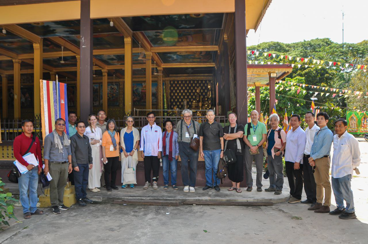 អ្នកជំនាញការអាដហុកអាយស៊ីស៊ីអង្គរ/សំបូរព្រៃគុក បន្តចុះពិនិត្យកិច្ចការអភិរក្សនៅក្នុងតំបន់រមណីយដ្ឋានអង្គរ